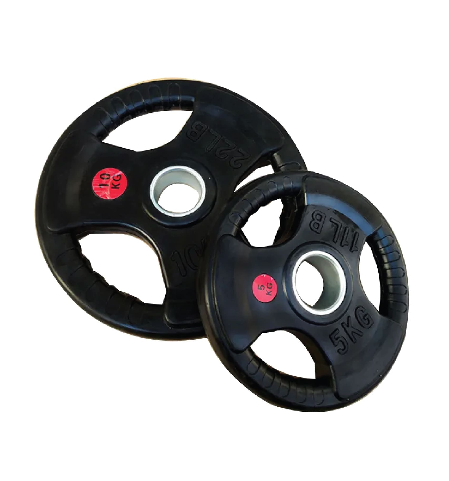 Pro Solid Olympic Rubber Weight Plates 5 Kg
